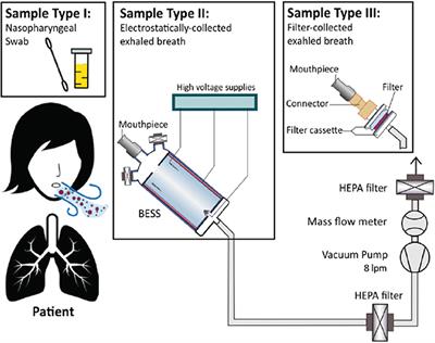 Electrostatic Sampling of Patient Breath for Pathogen Detection: A Pilot Study